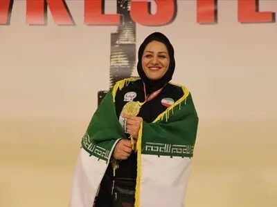 مدال تاریخی ملی‌پوش مچ‌اندازی بانوان ایران