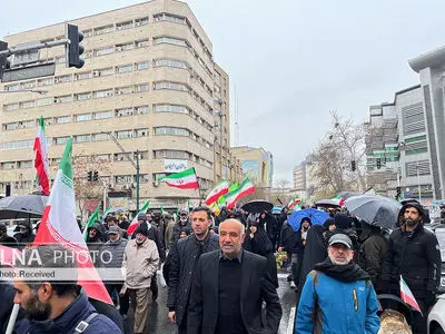 حضور "احمد میدری" وزیر تعاون، کار و رفاه اجتماعی در راهپیمایی روز قدس