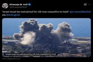 برای حفظ آتش‌بس آمریکا و ایران، اسرائیل باید مهار شود