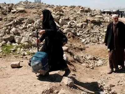 داعش ۱۴۰ غیرنظامی را هنگام فرار از موصل کشت