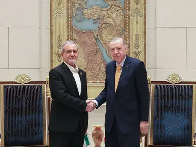 پیام تبریک رئیس‌جمهور ترکیه به مناسبت عید نوروز به رئیس‌جمهور پزشکیان
