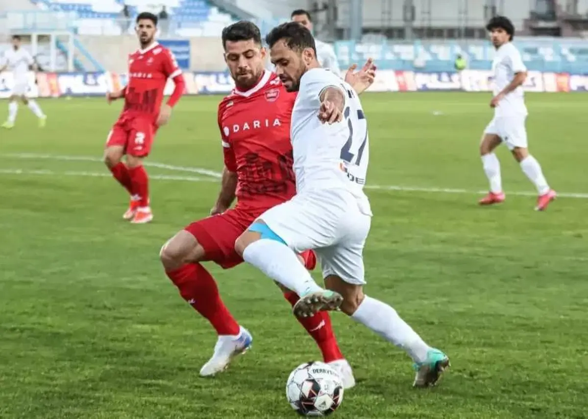 ملوان ۱-۰ پرسپولیس: رویای صدر از دست رفت