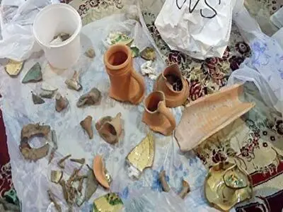 اشیای عتیقه پیش از اسلام در محمودآباد کشف و ضبط شد