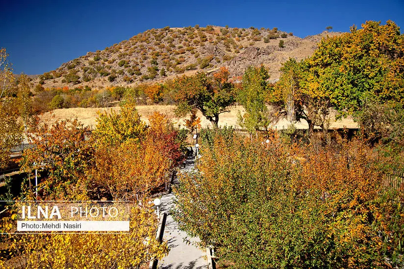  طبیعت پاییزی روستای سرسختی علیا