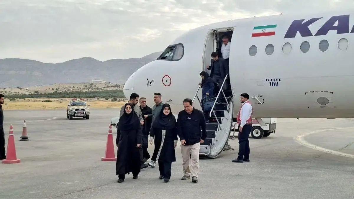 سخنگوی دولت وارد ایلام شد