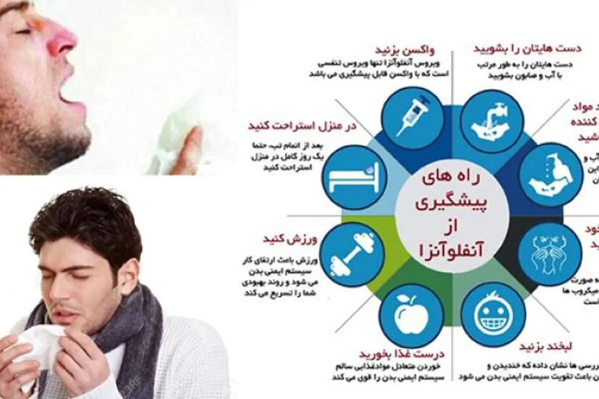 ضرورت رعایت نکات بهداشتی در پیشگیری از آنفلوانزا