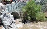 فوت دو نفر بر اثر سقوط خودرو به رودخانه کشکان  