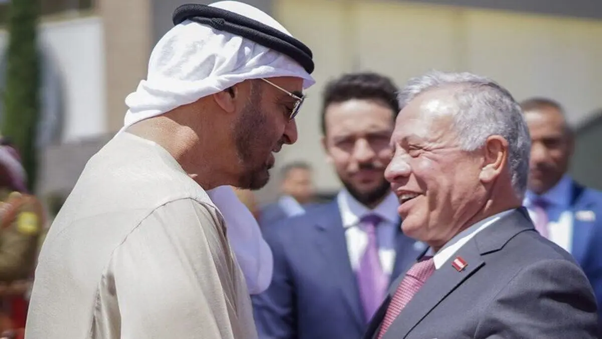 بن زاید وارد امان شد