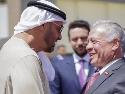 بن زاید وارد امان شد