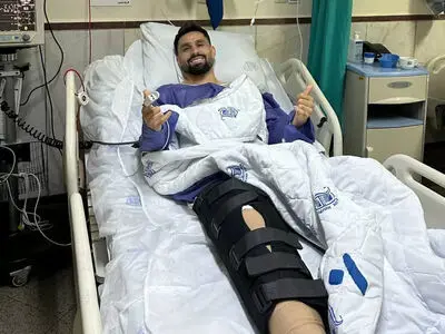 یک تراکتوری رباط پاره کرد و فصل را از دست داد