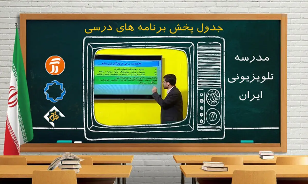 برنامه درسی امروز مدرسه تلویزیونی ایران از شبکه آموزش