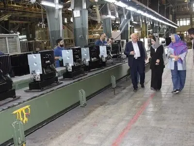 بازدید دبیرکل انجمن از خط تولید شرکت نیک کالا