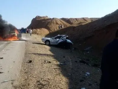 برخورد مرگبار خودروی شوتی با  خودروی سمند در محور پل زال-اندیمشک 