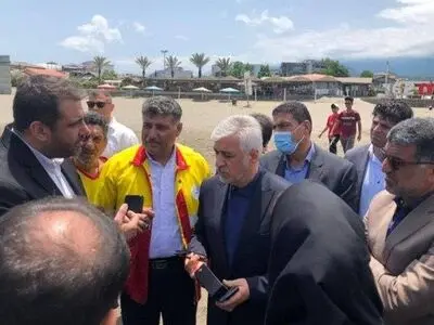 اجرای طرح نظارت و ساماندهی هوشمند سواحل استان مازندران با حضور حمید سجادی