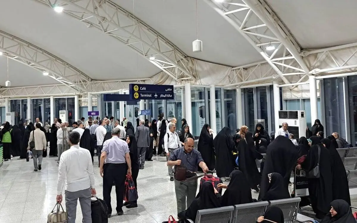 ورود بیش از ۵۸ هزار زائر ایرانی به سرزمین وحی