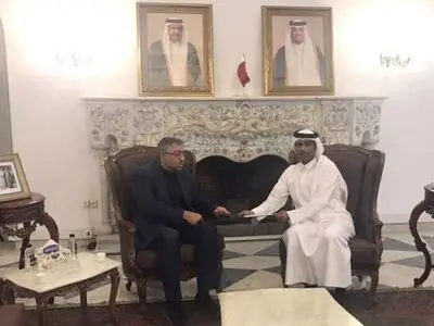 قالیباف یوجّه رسالة تعزیة بوفاة أمیر قطر السابق