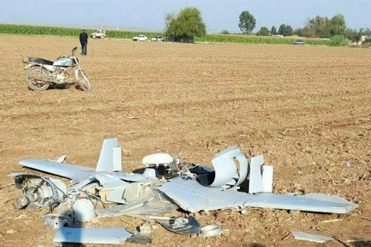 سقوط یک فروند پهباد در پارس‌آباد مغان