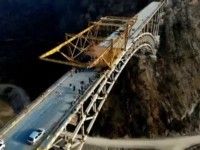 افتتاح پروژه‌های آب و برق مازندران؛ بهره‌برداری از پل بزرگ گلورد