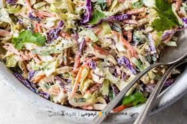 سالاد کلم رستورانی، پیش غذایی سالم و خوشمزه