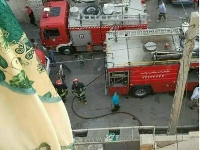 منزل مسکونی در ورامین فرو ریخت