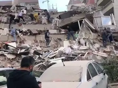 شمار تلفات زلزله ازمیر به ۱۱۶ تن رسید