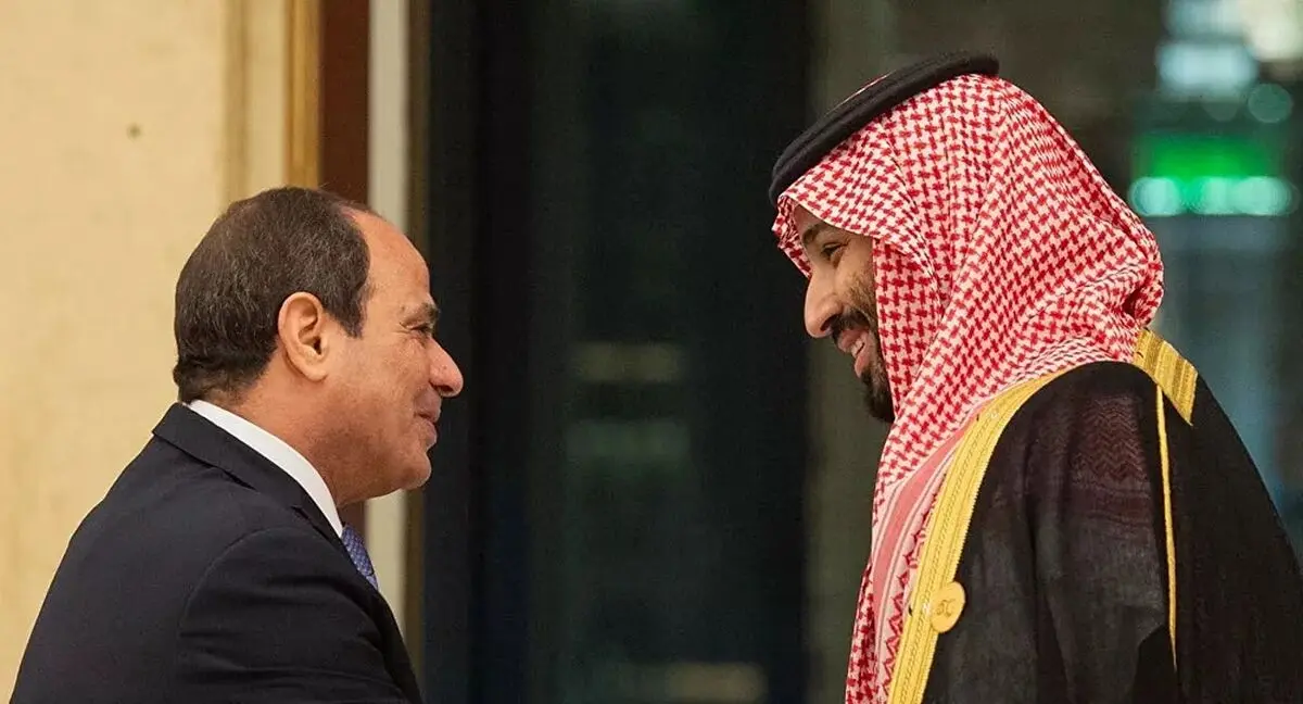 دیدار بن سلمان با السیسی در شرم الشیخ مصر
