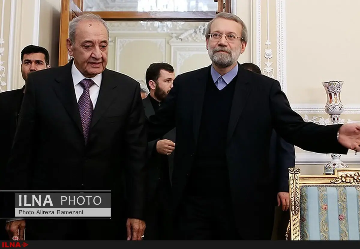 رییس مجلس نمایندگان لبنان به علی لاریجانی تبریک گفت