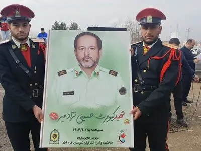 شهادت جانشین فرمانده انتظامی شهرستان مبارکه
