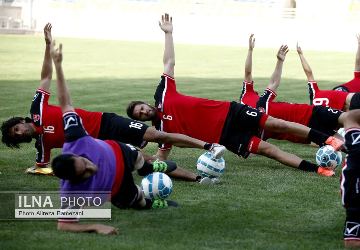 گزارش تمرین پرسپولیس