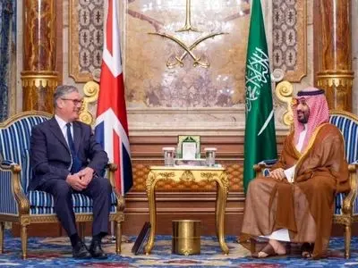 دیدار ولیعهد ‌عربستان سعودی با نخست‌وزیر انگلیس‌