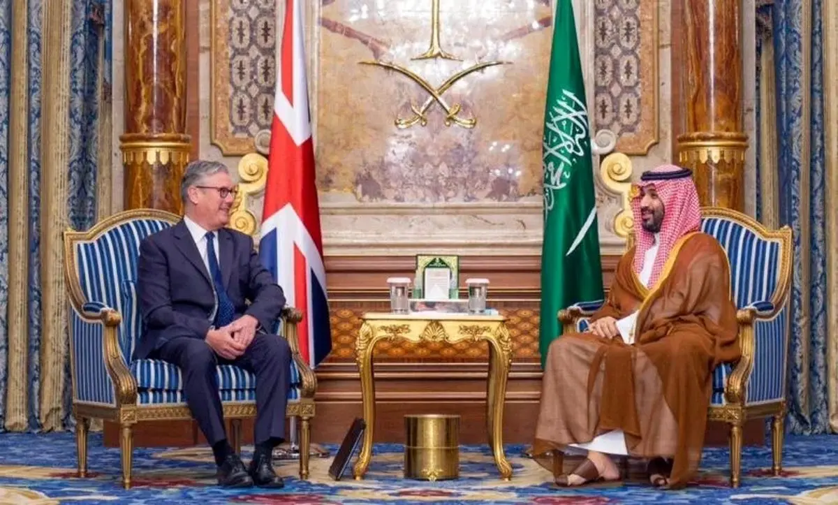دیدار ولیعهد ‌عربستان سعودی با نخست‌وزیر انگلیس‌