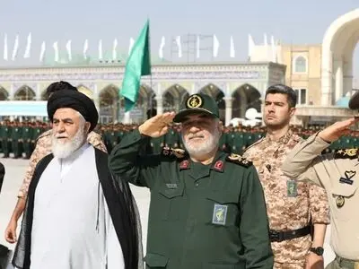 صبحگاه مشترک «عهد سربازی» در مسجد جمکران برگزار شد