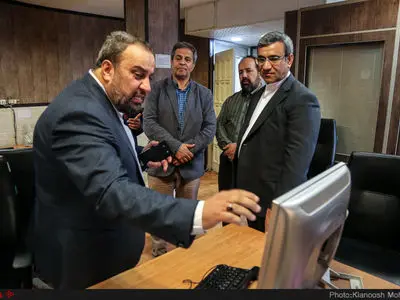 حضور غلامحسین مظفری مدیرعامل منطقه آزاد کیش در ایلنا