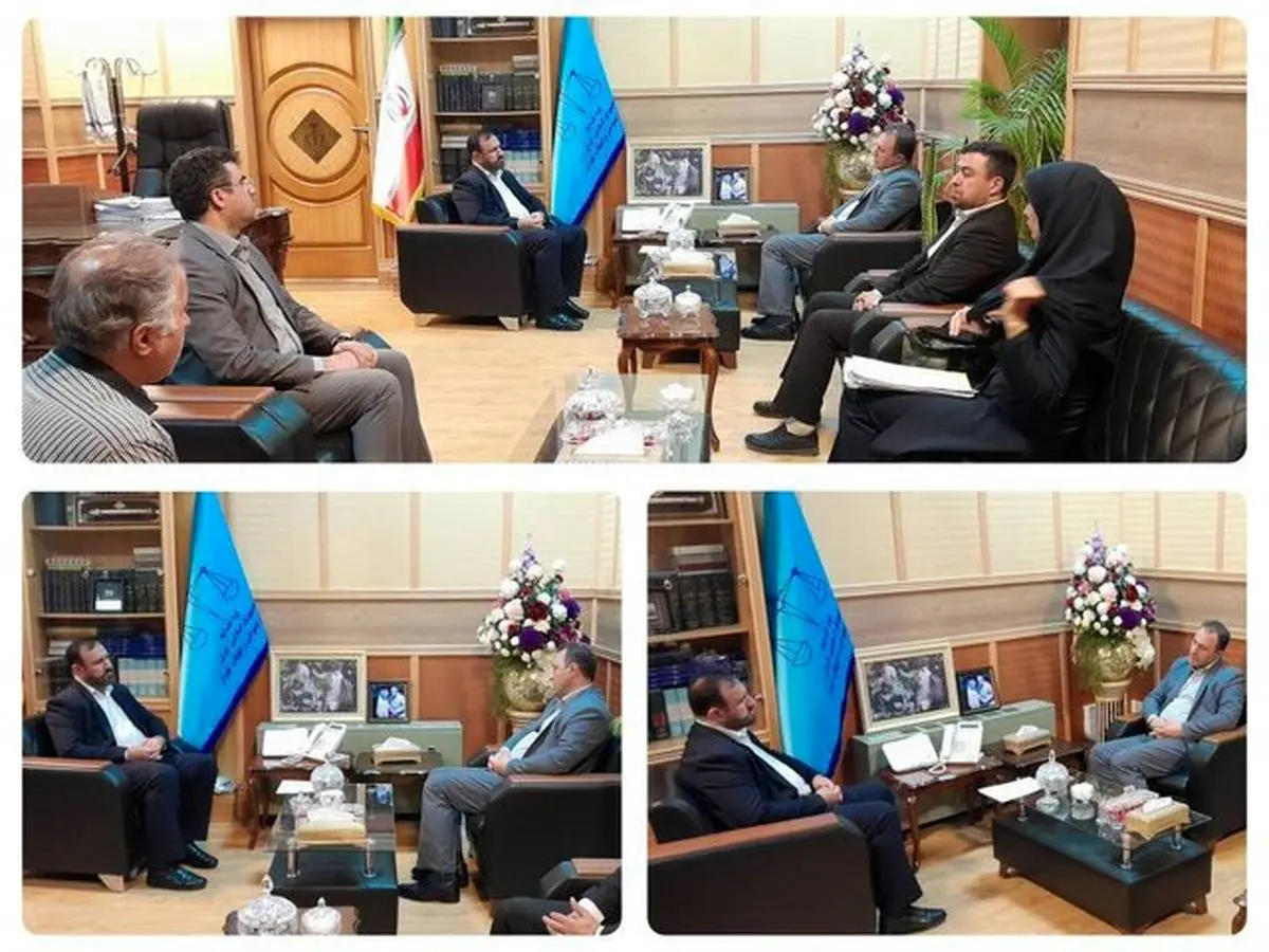 دیدار مدیرکل محیط زیست تهران با دادستان