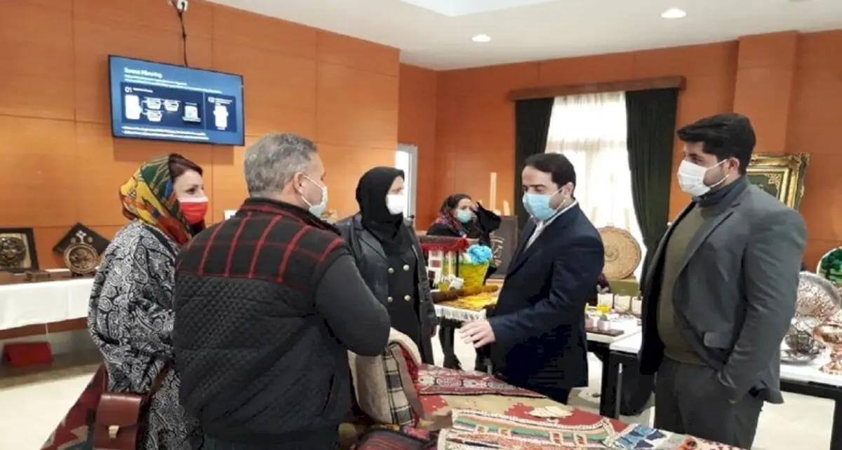 افتتاح نمایشگاه صنایع‌دستی در پارک علم و فناوری پردیس