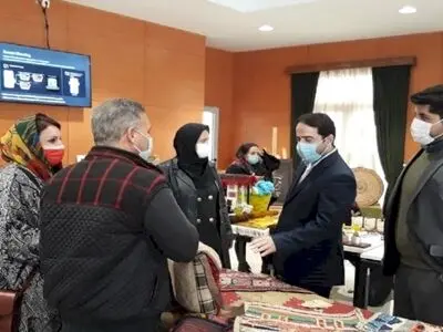 افتتاح نمایشگاه صنایع‌دستی در پارک علم و فناوری پردیس