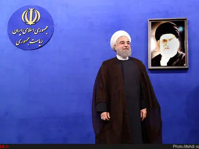 چهره‌های مطرح ورزشی در دیدار با رئیس جمهور روحانی (گزارش تصویری)