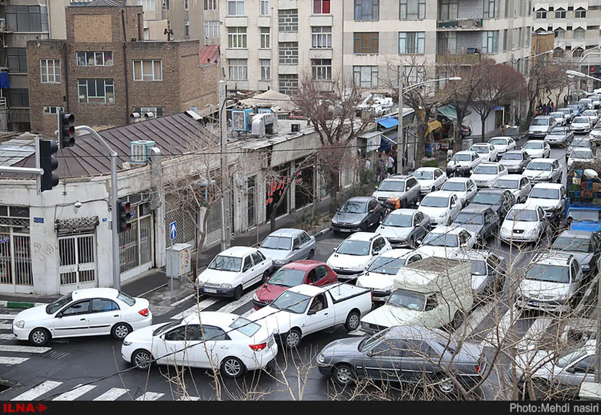 افزایش ۶۰ درصدی طول صف ترافیک صبحگاهی در تهران