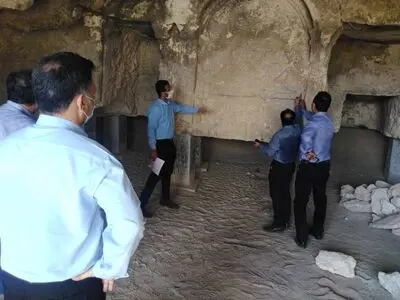 بازدید مدیر کل میراث فرهنگی و گردشگری بوشهر از جزیره خارگ 