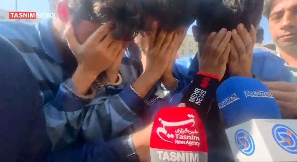 گفتگو با عاملان زورگیری وحشیانه از زن جوان در سعادت‌ آباد + فیلم