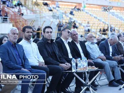 گزارش تصویری مراسم روز جهانی فوتبال پایه در استادیوم سردار آزادگان قزوین