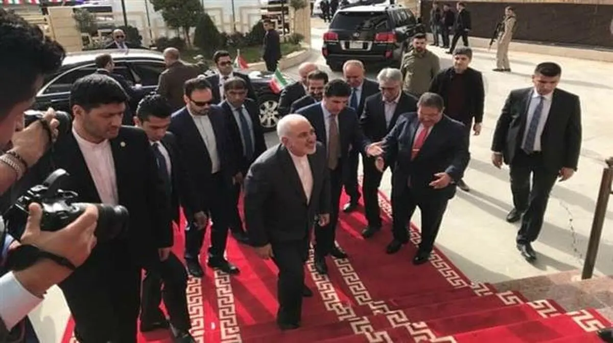 Zarif hails his talks in Iraqi Kurdistan