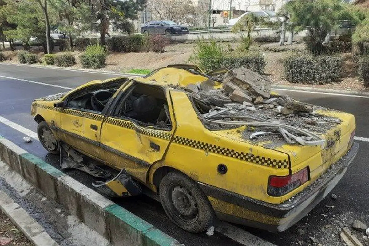  ۹۳ تاکسی در پایتخت از آغاز جنگ رمضان آسیب دیده است