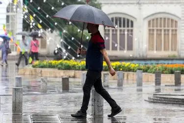 رگبار باران در شمال غرب کشور و ارتفاعات گلستان