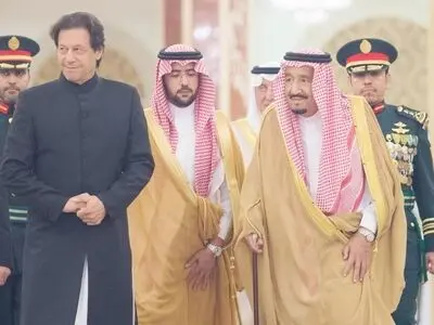عمران خان با پادشاه عربستان دیدار کرد