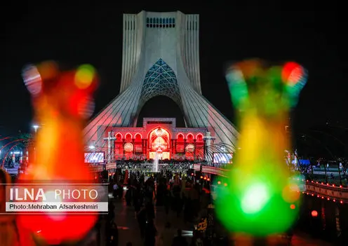 برگزاری سومین سوگواره محرم شهر در میدان آزادی