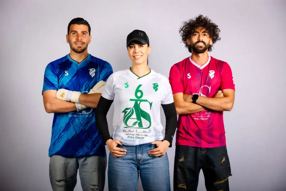 کار جذاب رسانه عقاب‌ها: پیراهن‌های جدید تیم شهر ارکا رونمایی شد