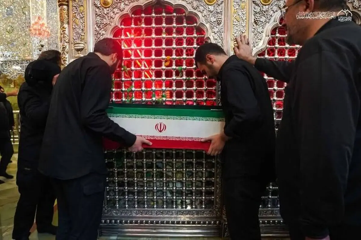 کاظمین میزبان پیکرهای مطهر اعضای خانواده رهبر شهید ایران