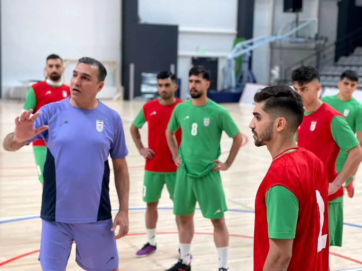 فوتسال ایران آماده نبرد با روسیه