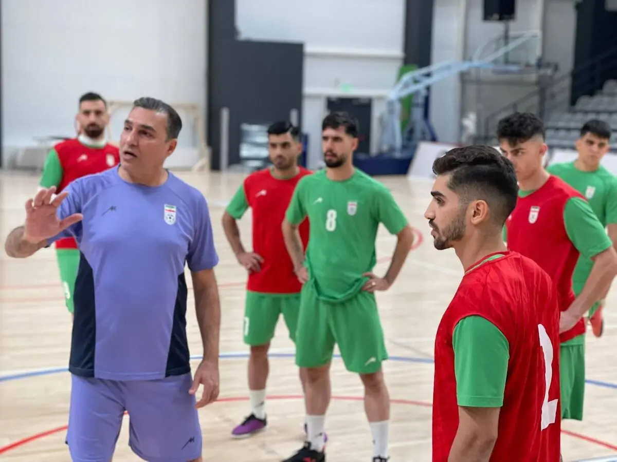 فوتسال ایران آماده نبرد با روسیه